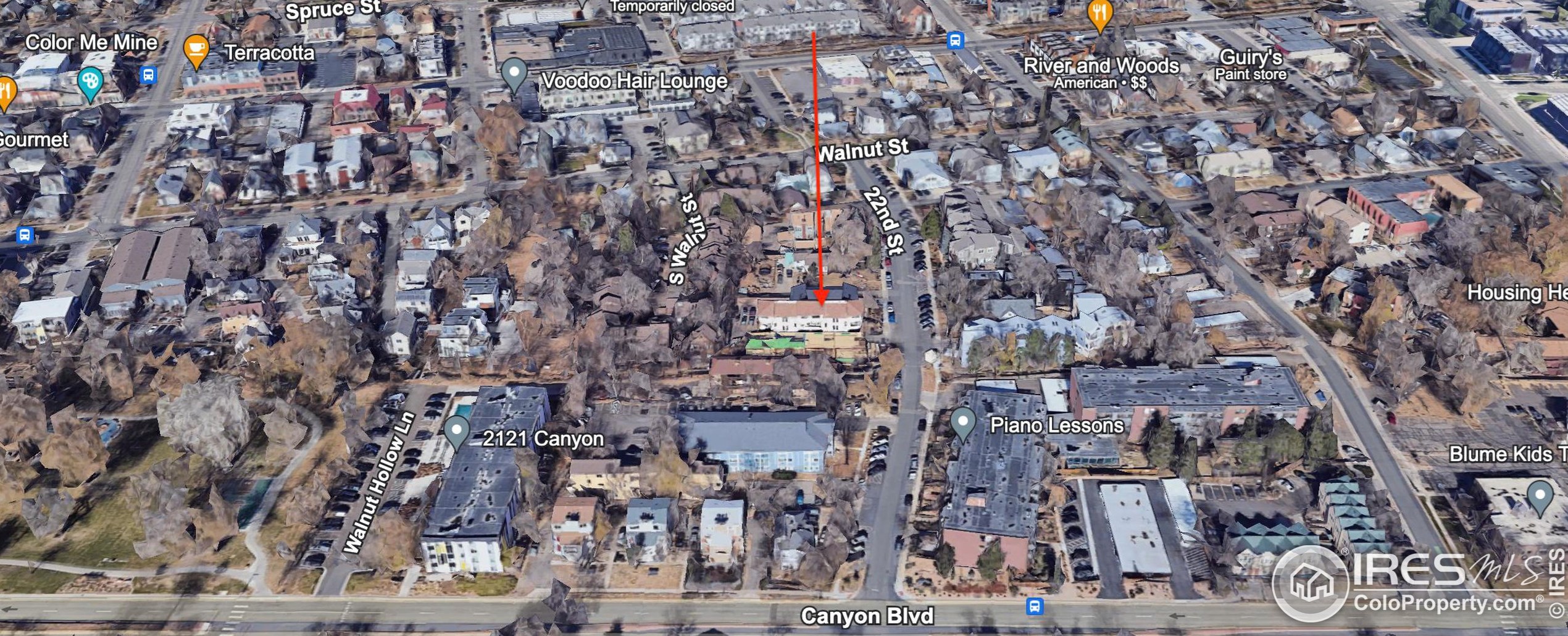 1833 22nd St, Boulder CO  80302-5661 exterior