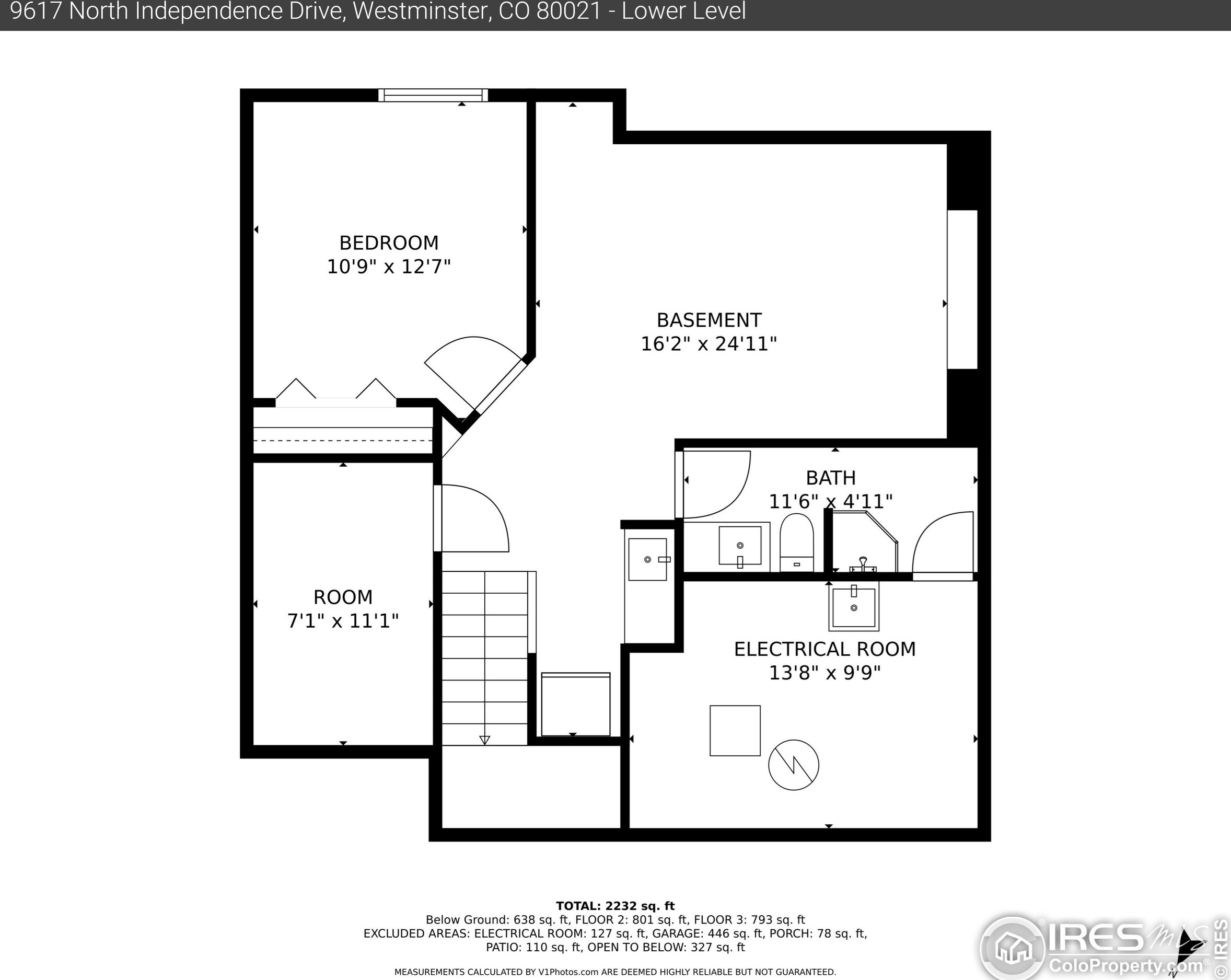 9617 Independence Dr, Westminster CO  80021-6843 exterior