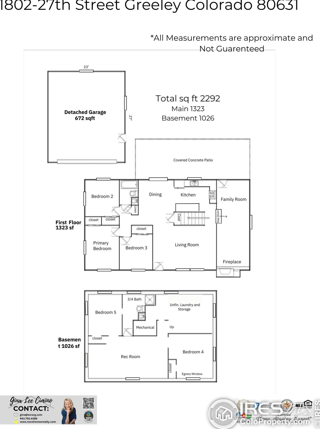 1802 27th St, Greeley CO  80631-8120 exterior