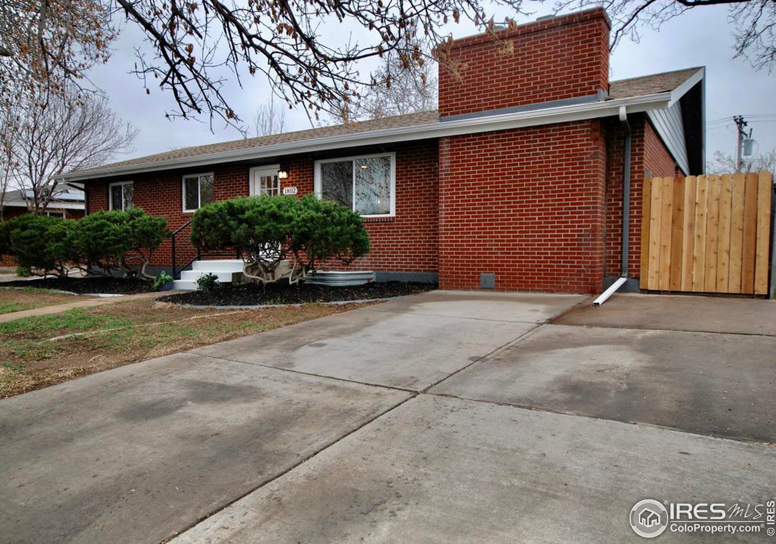 1802 27th St, Greeley CO  80631-8120 exterior