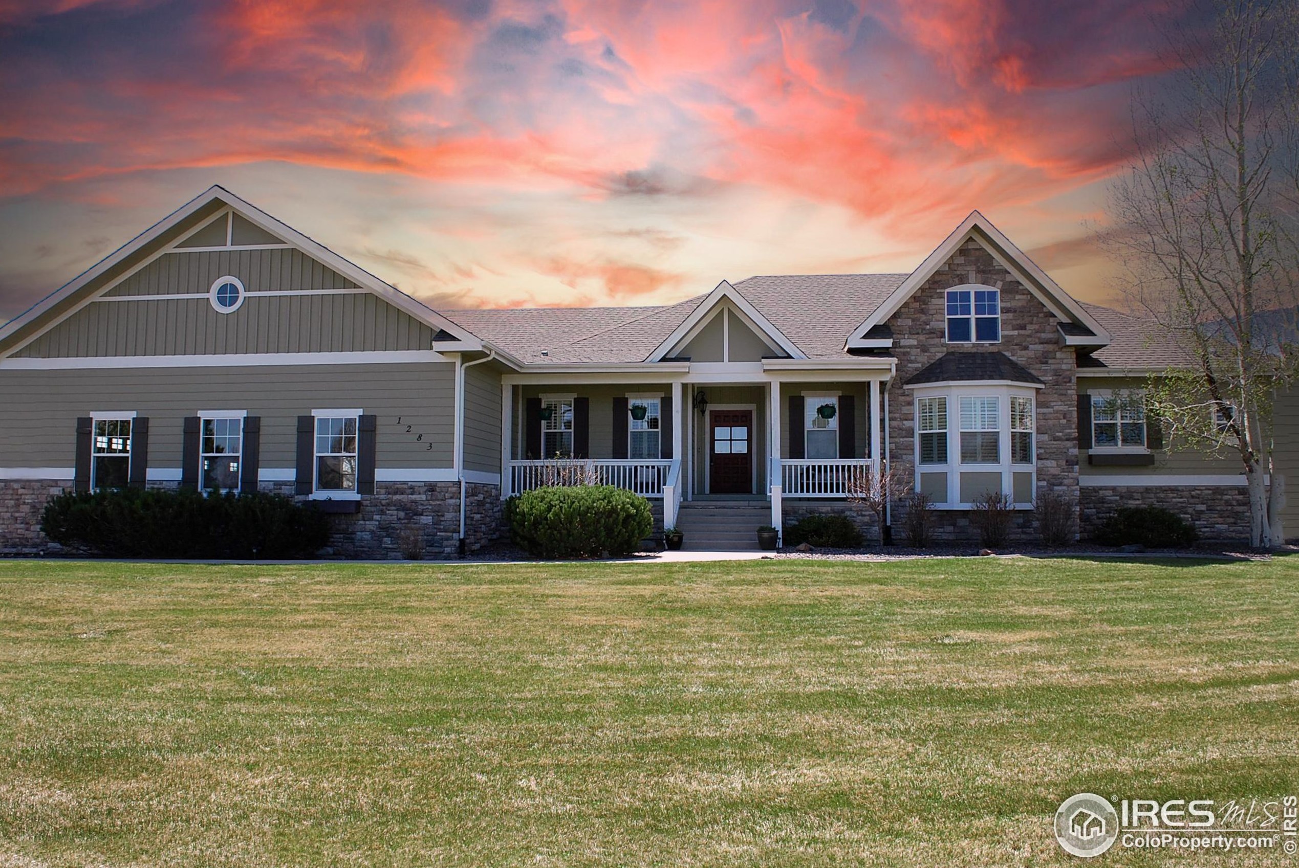1283 Hilltop Cir, Fort Collins CO  80550-3336 exterior