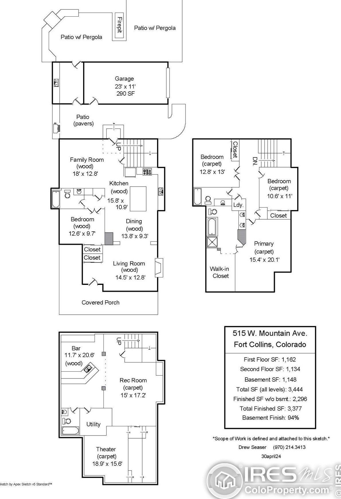 515 Mountain Ave, Fort Collins CO  80521-2606 exterior