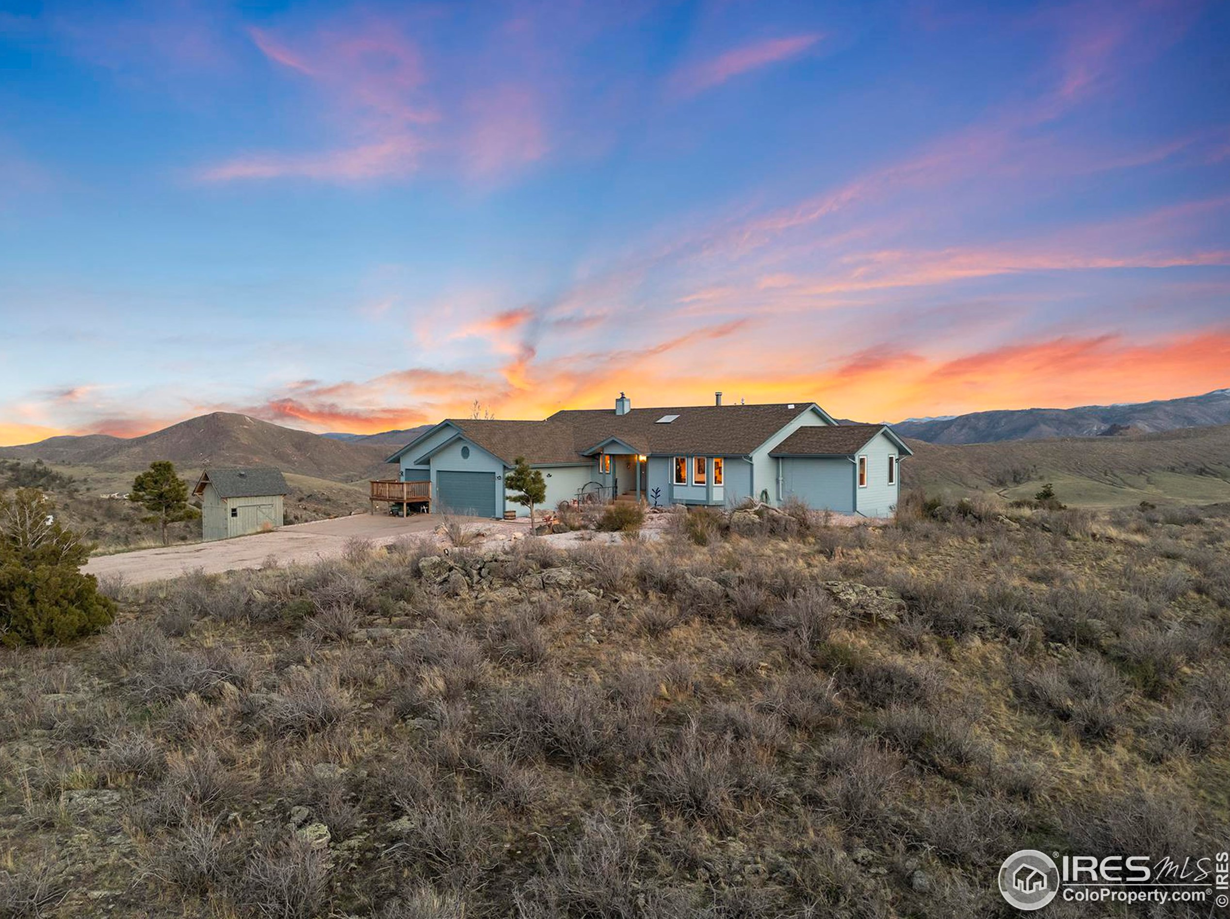 1 Good Ending Pl, Red Feather Lakes, CO 80536-7675