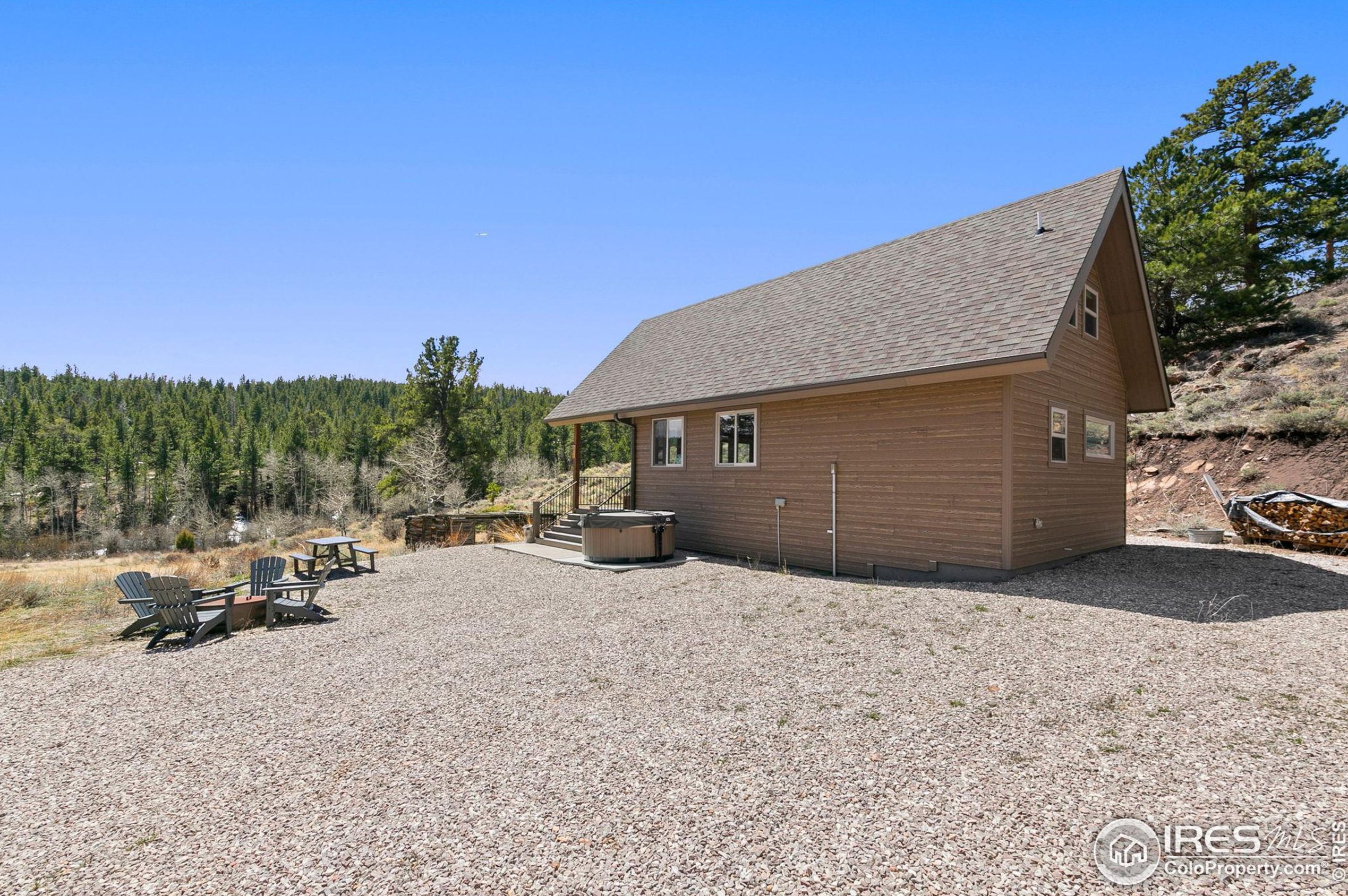 37 Caddo Rd, Red Feather Lakes CO  80545-8900 exterior