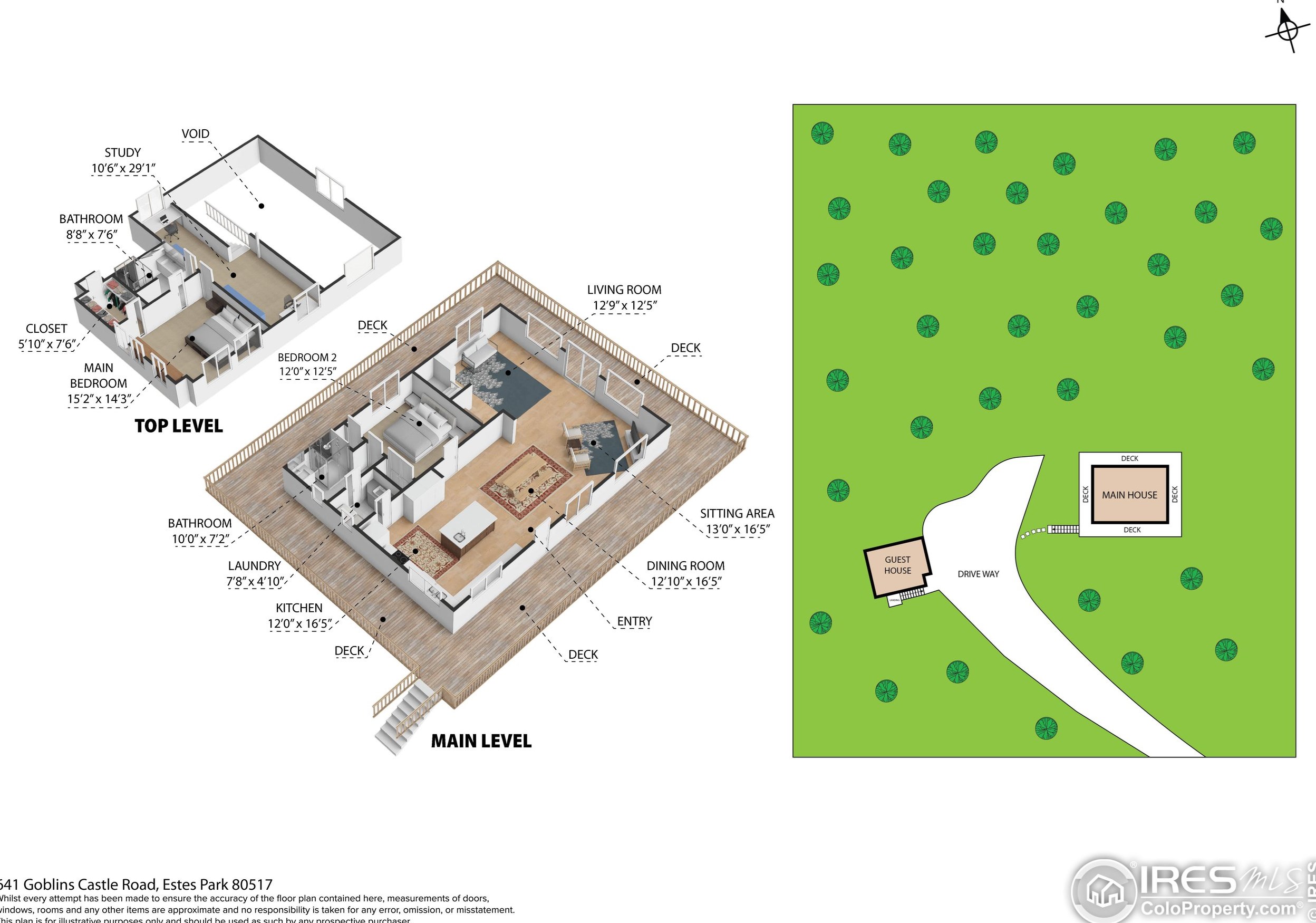 641 Goblins Castle Rd, Estes Park CO 80517-6426 exterior