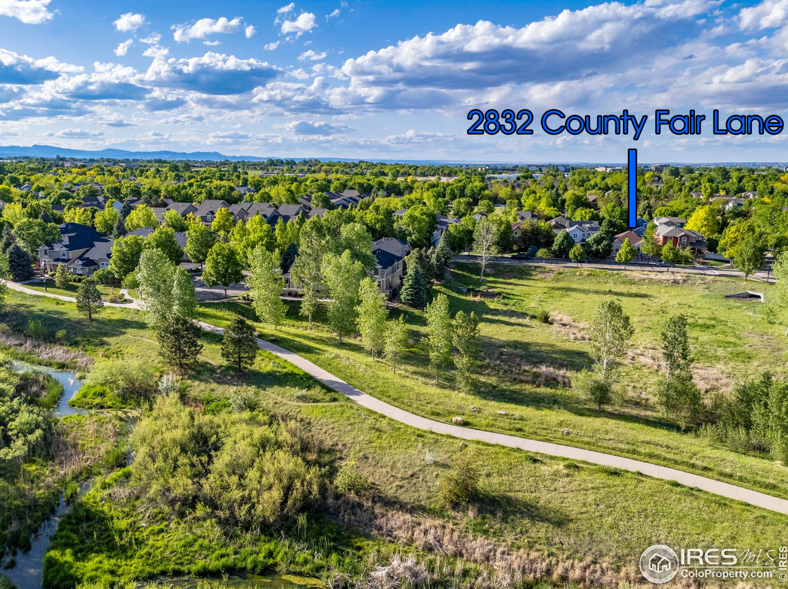 2832 County Fair Ln, Fort Collins CO  80528-3126 exterior