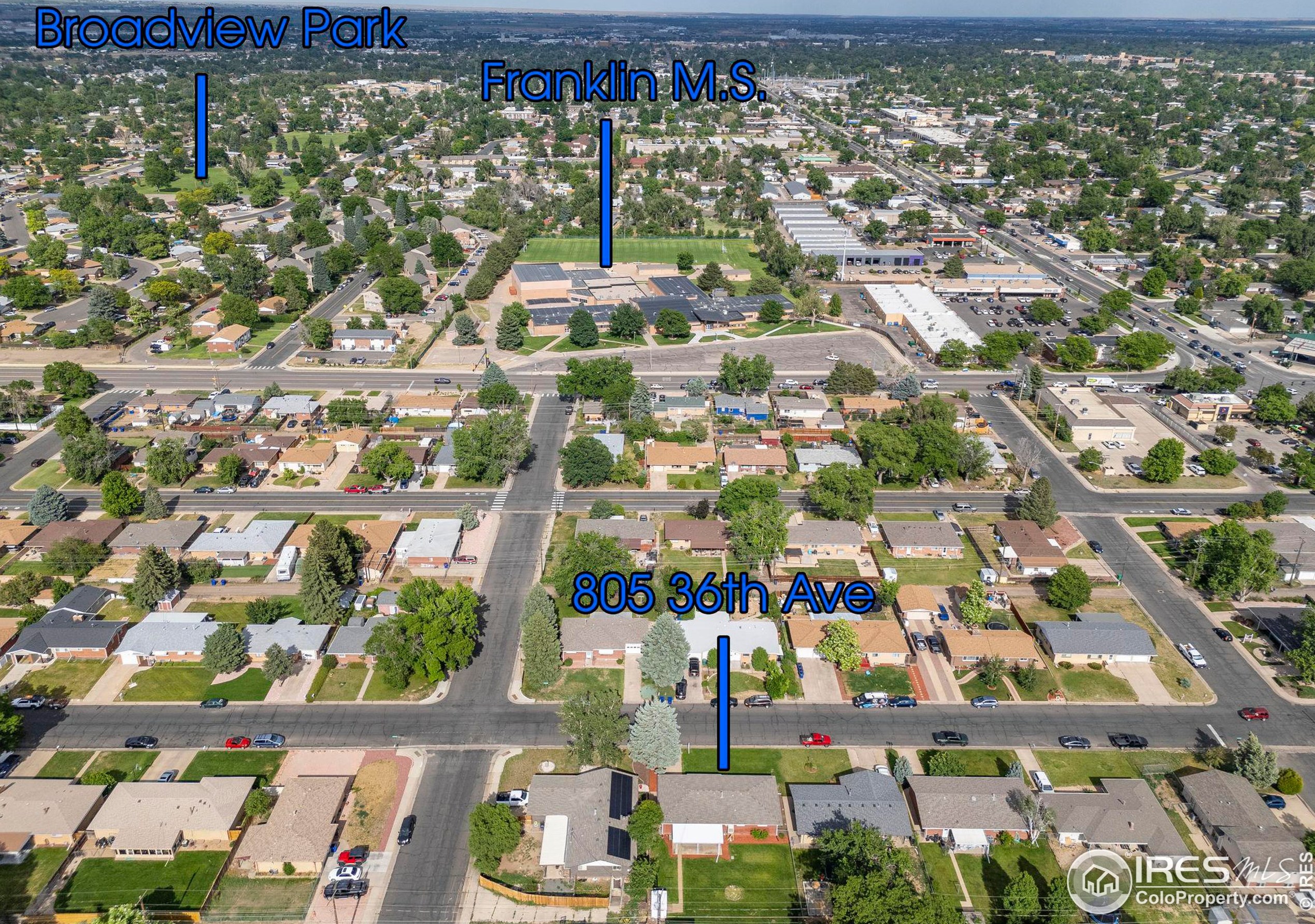 805 36 Ave, Greeley CO 80634-1811 exterior