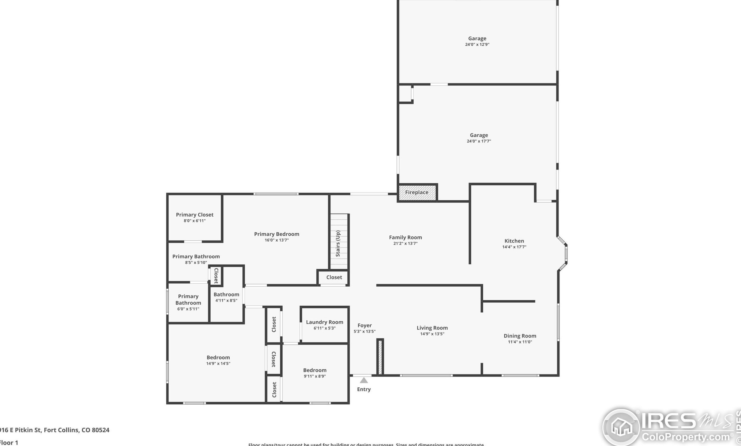916 Pitkin St, Fort Collins CO  80524-3840 exterior