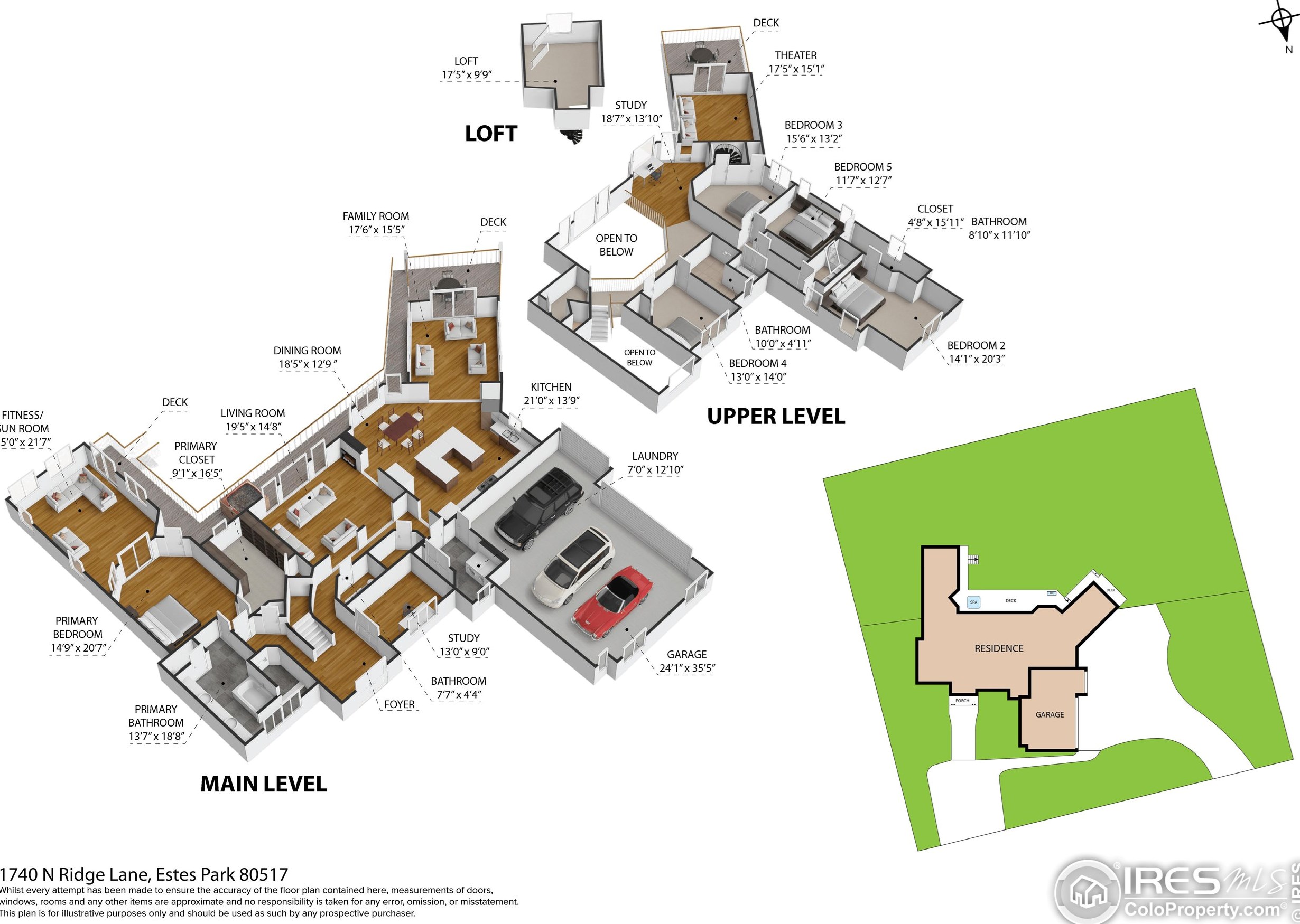 1740 Ridge Ln, Estes Park, CO 80517-9402