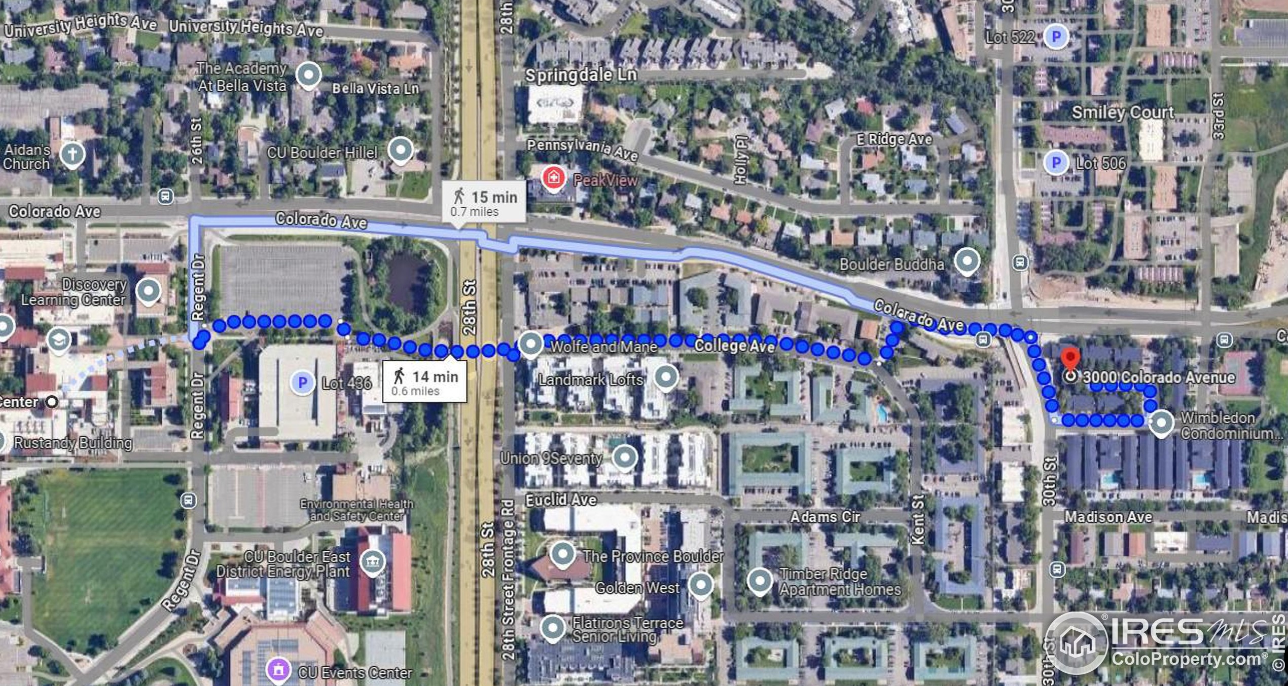3000 Colorado Ave, Boulder CO  80303-1906 exterior