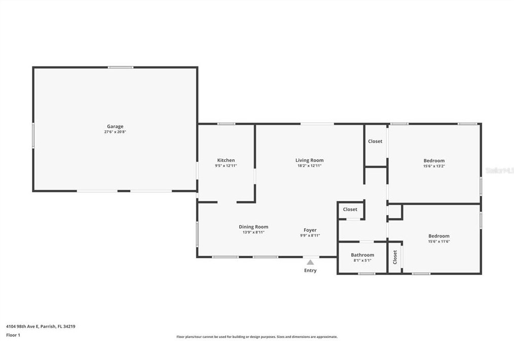 4104 98th Ave, Parrish FL  34219-9573 exterior