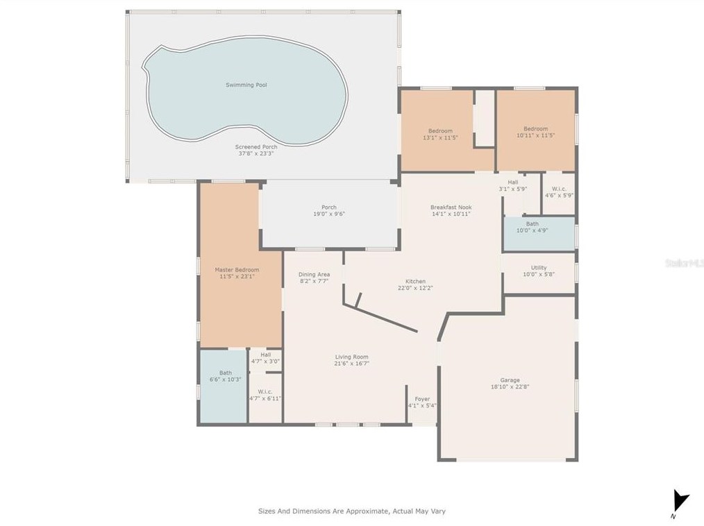 926 Plum Tree Ln, Sarasota FL  34243-1760 exterior