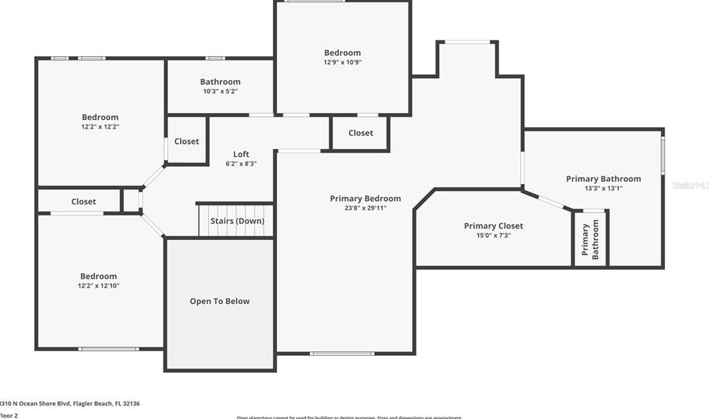 3310 Oceanshore Blvd, Flagler Beach FL  32136-2773 exterior