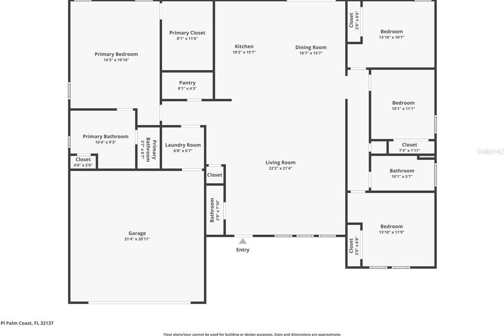 6 Lindberg Pl, Palm Coast FL  32137-9548 exterior