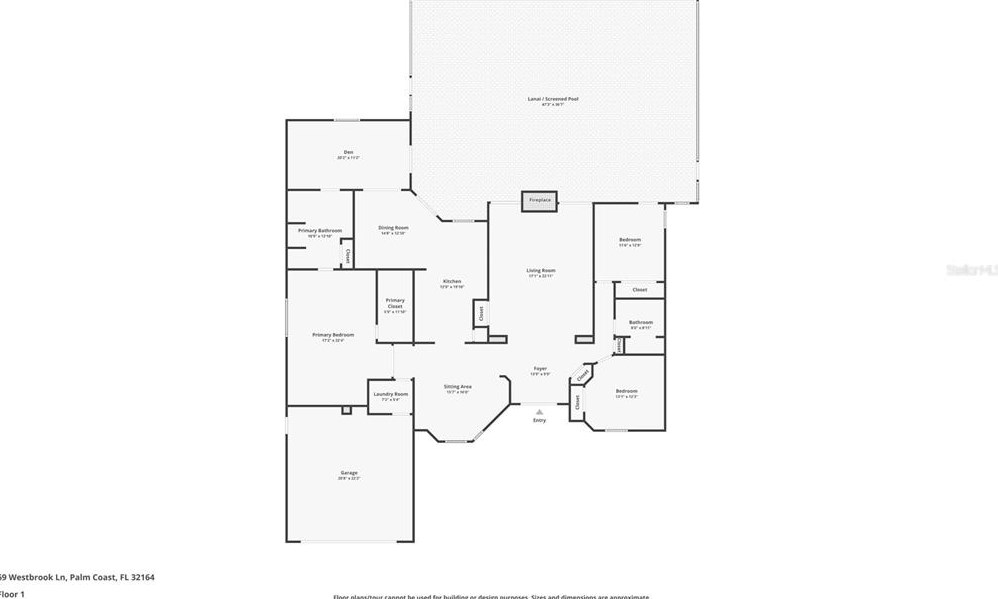 69 Westbrook Ln, Palm Coast FL  32164-7816 exterior