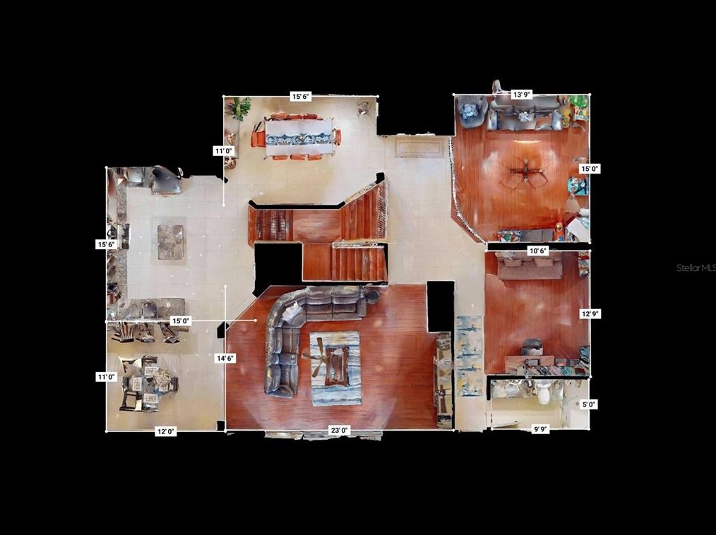 15507 Pebble Ridge St, Winter Garden FL  34787-4641 exterior