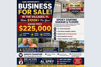 Epoxy Coating Flooring Business, The Villages, FL 32163 - Photo 1
