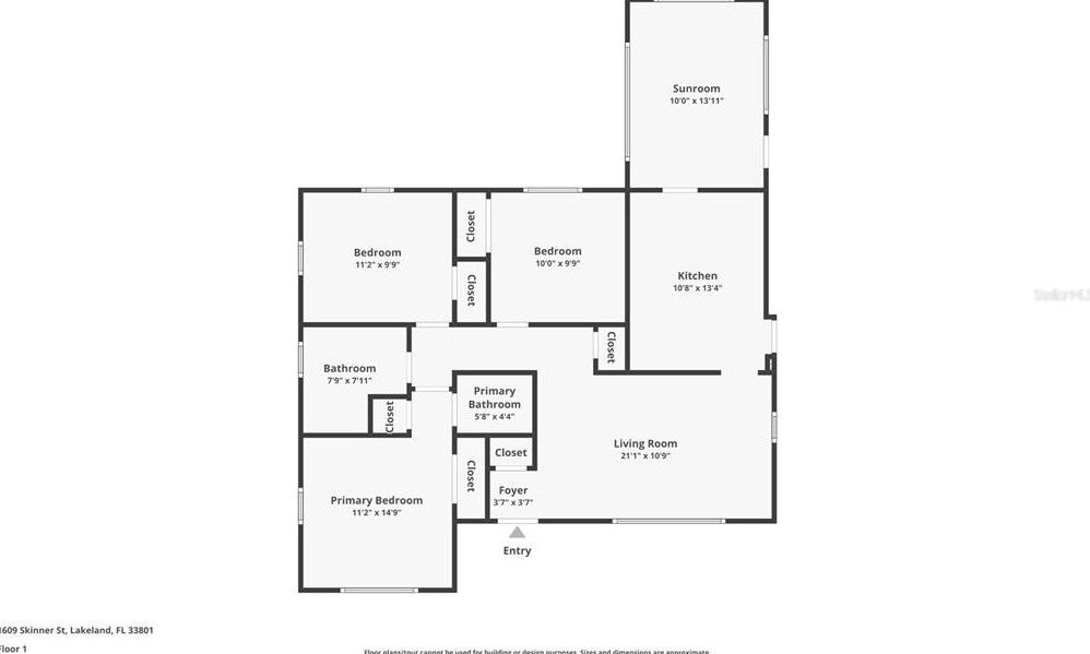 1609 Skinner St, Lakeland FL  33801-5963 exterior