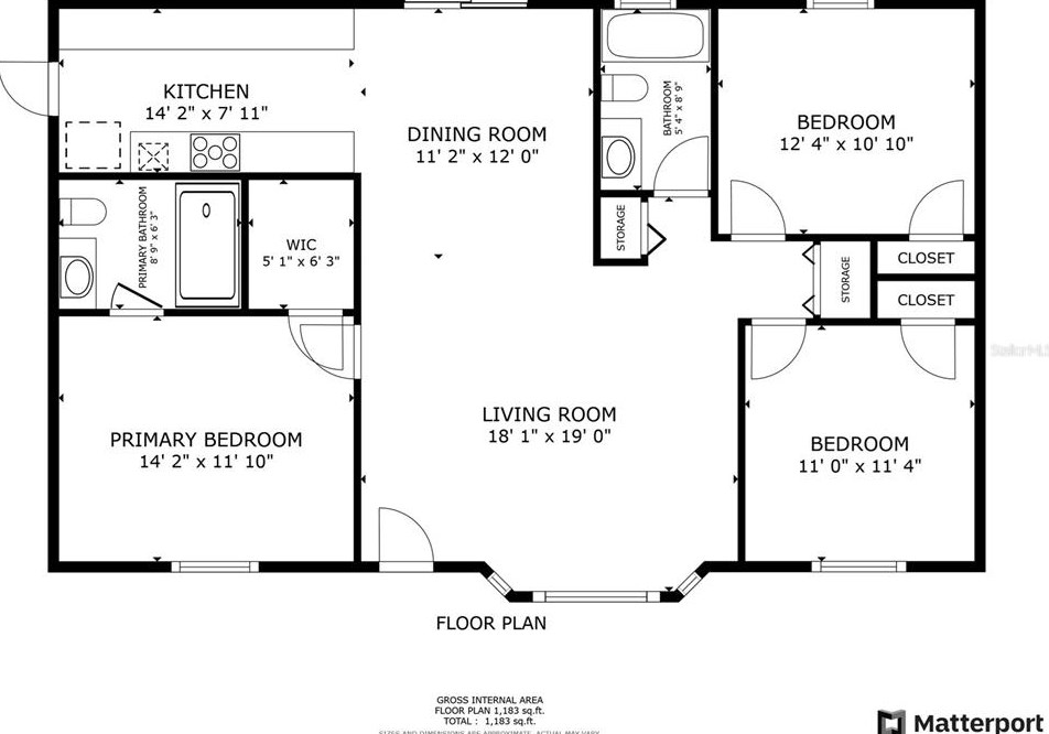 262 Cypress Ave, Oak Hill, FL 32759