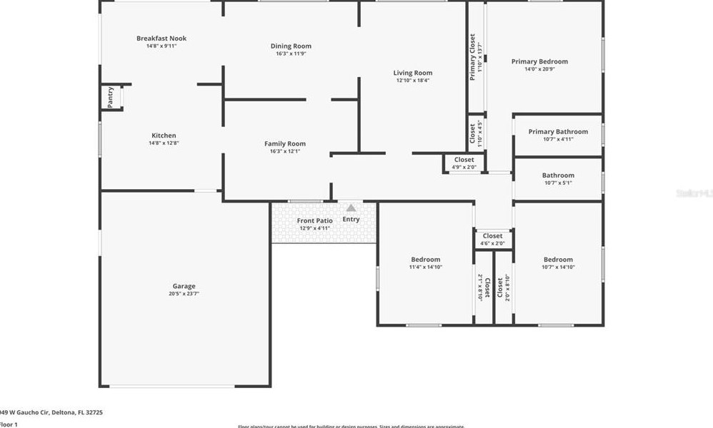 949 Gaucho Cir, Deltona, FL 32725-6937