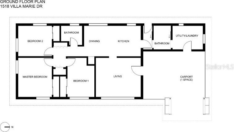 1518 Villa Marie Dr, Orlando, FL 32807-2045