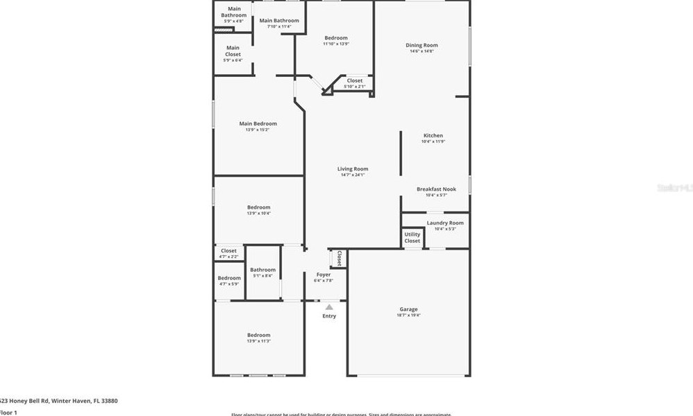 523 Honey Bell Rd, Winter Haven, FL 33880-2166