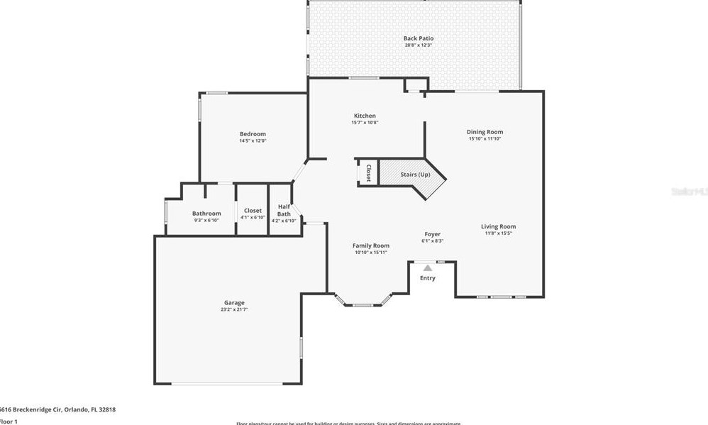 5616 Breckenridge Cir, Orlando, FL 32818-1376