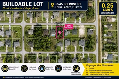 5545 Belrose Street, Lehigh Acres, FL 33971 - Photo 1