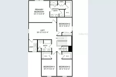 1672 Meadowgrove Avenue NE, Saint Cloud, FL 34771 - Photo 42