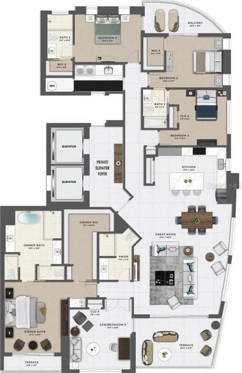 2910 Barcelona St, Tampa FL  33629-7202 exterior