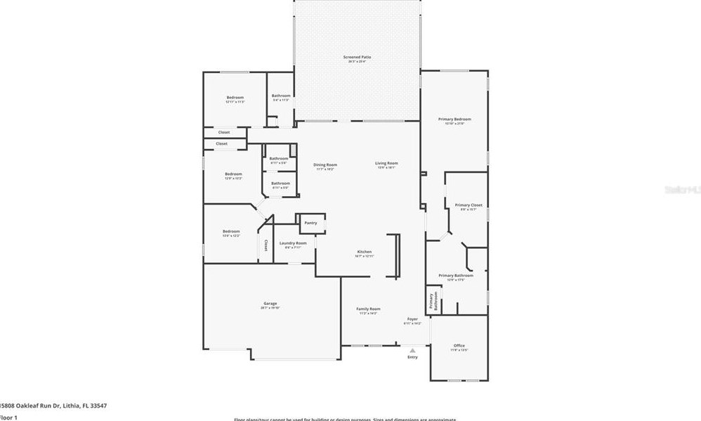 15808 Oakleaf Run Dr, Lithia, FL 33547