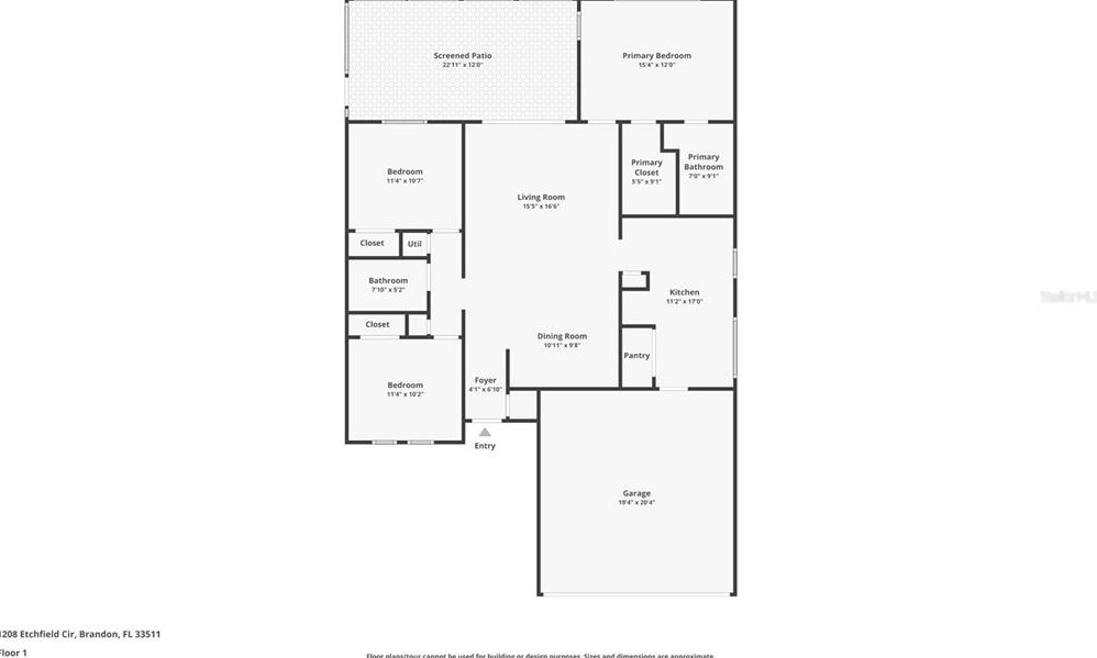1208 Etchfield Cir, Brandon, FL 33511-9362
