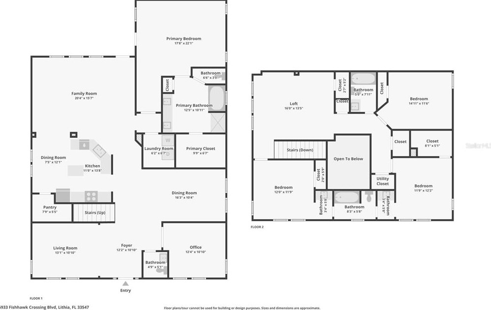 5933 Fishhawk Crossing Blvd, Lithia FL  33547-5885 exterior