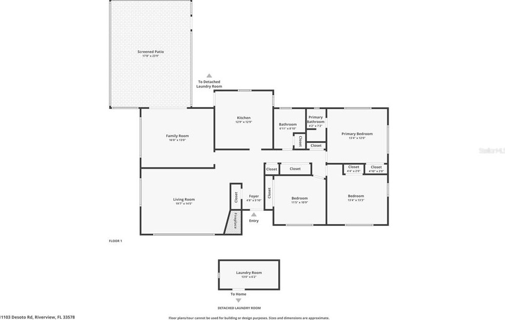 11103 Desoto Rd, Riverview, FL 33578-4549