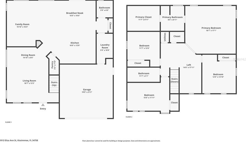 1912 Eliza Ann St, Kissimmee, FL 34758