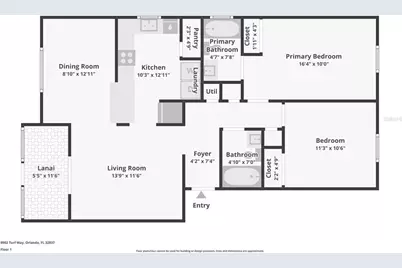 9902 Turf Way #6, Orlando, FL 32837 - Photo 2