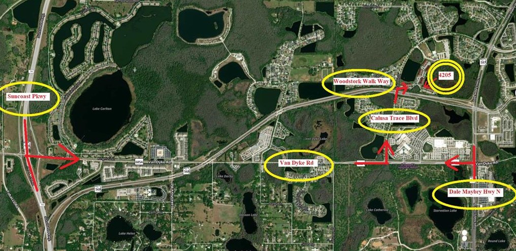 4205 Woodstorks Walk Way, Lutz FL  33558-2776 exterior