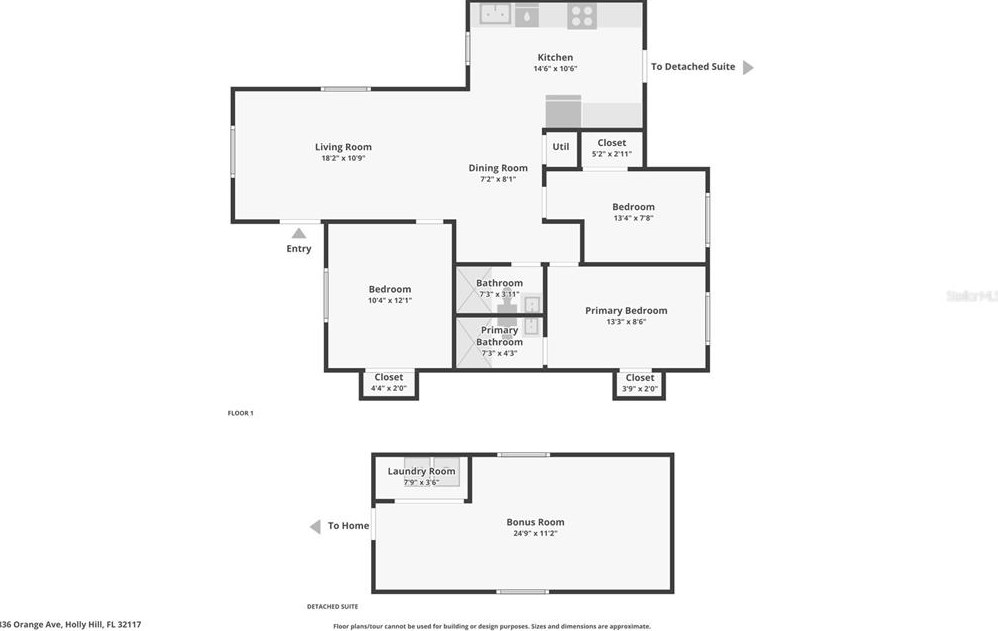 836 Orange Ave, Daytona Beach FL 32114-4764 exterior