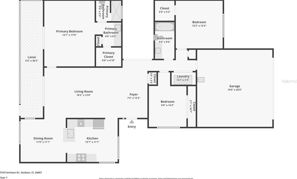 7518 Fairlawn Dr, Port Richey, FL 34667