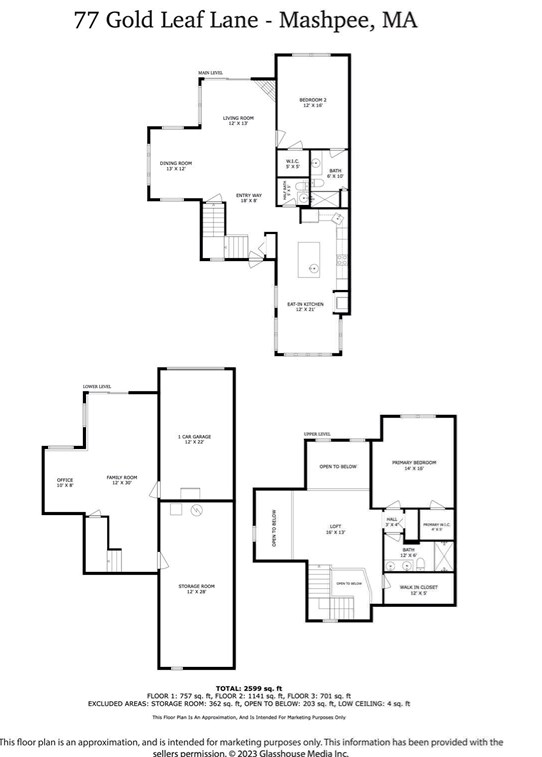 77 Gold Leaf Ln, Mashpee MA 02649-3555 exterior