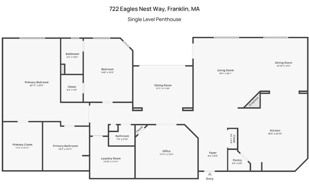 722 Eagles Nest Way, Franklin MA  exterior