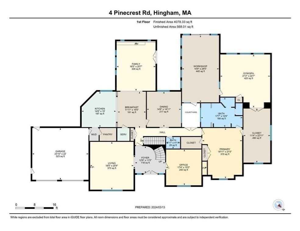 4 Pinecrest Rd, Hingham MA 02043-3027 exterior
