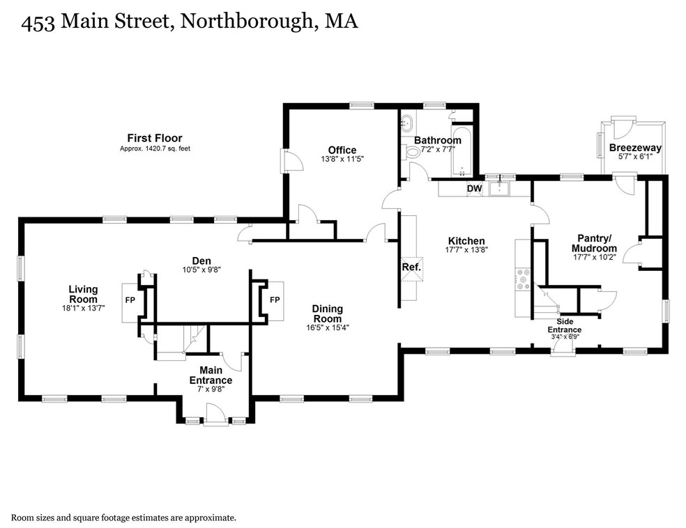 453 Main St, Northborough MA 01532-1671 exterior