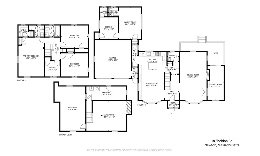 18 Sheldon Rd, Newton MA  02459-2738 exterior