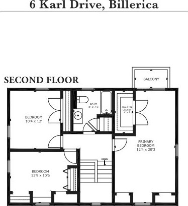 6 Karl Dr, Billerica MA  01862-1249 exterior