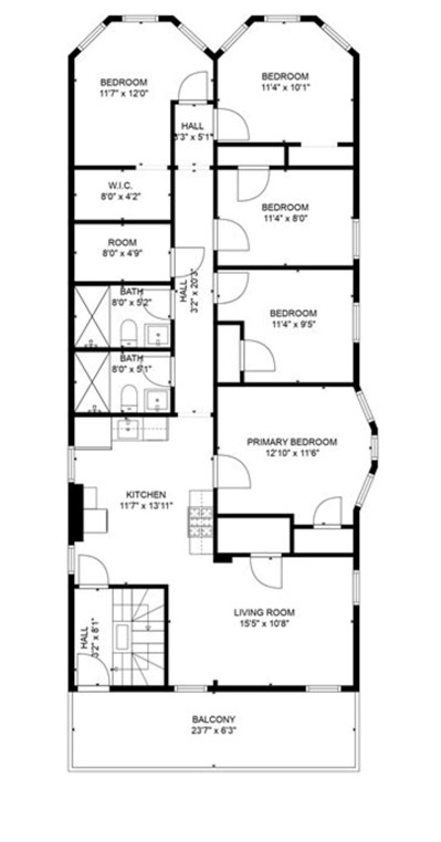 247 L St, Boston MA exterior