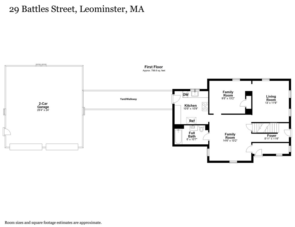 29 Battles St, Leominster MA 01453-1599 exterior