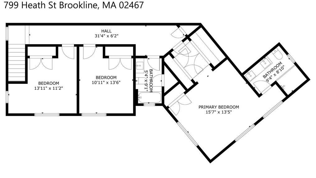 799 Heath St, Boston MA 02467-5946 exterior