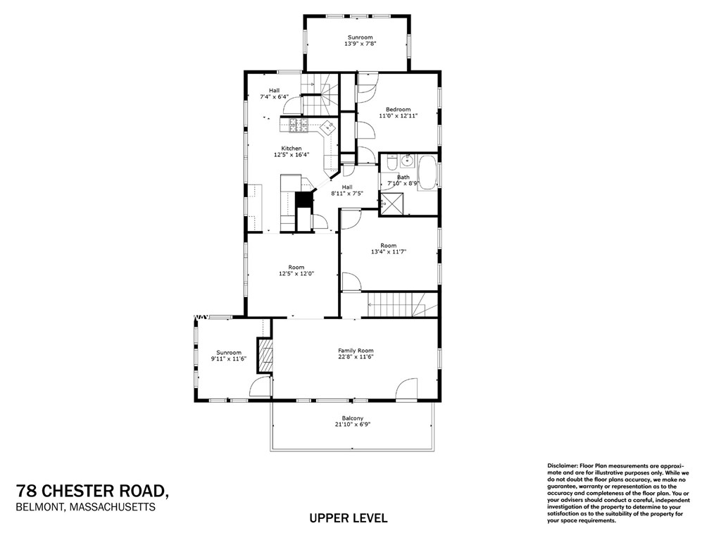 78 Chester Rd, Belmont MA 02478-2824 exterior