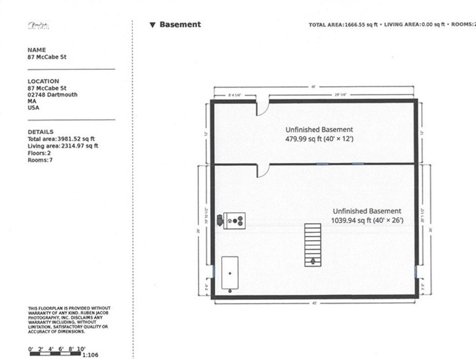 87 Mccabe St, Dartmouth MA  02748-1615 exterior